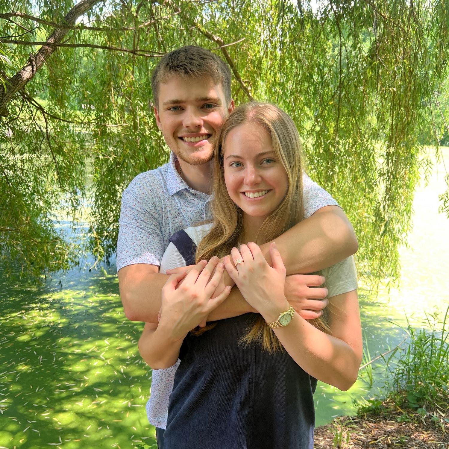 The day we got engaged!