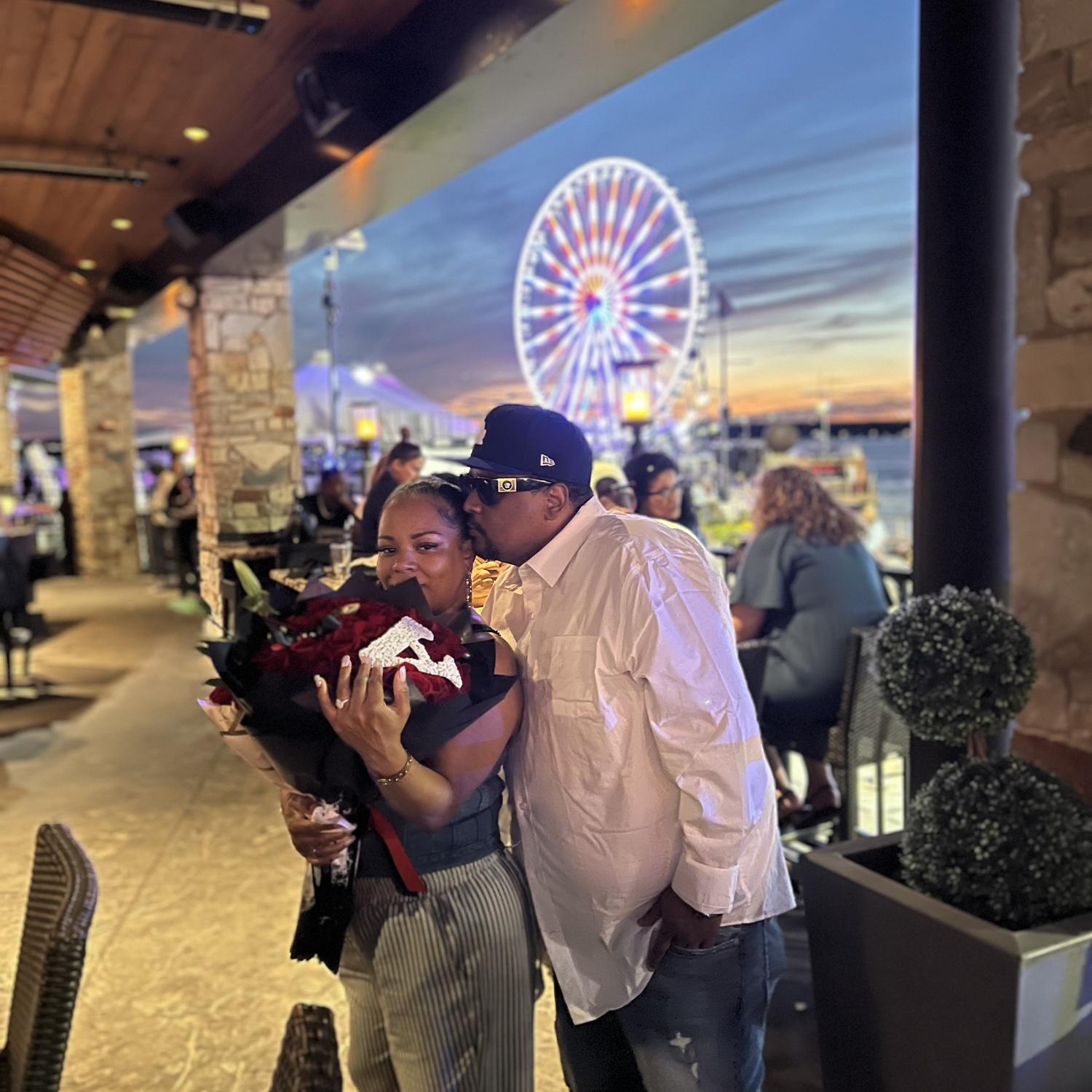 HE PROPOSED..