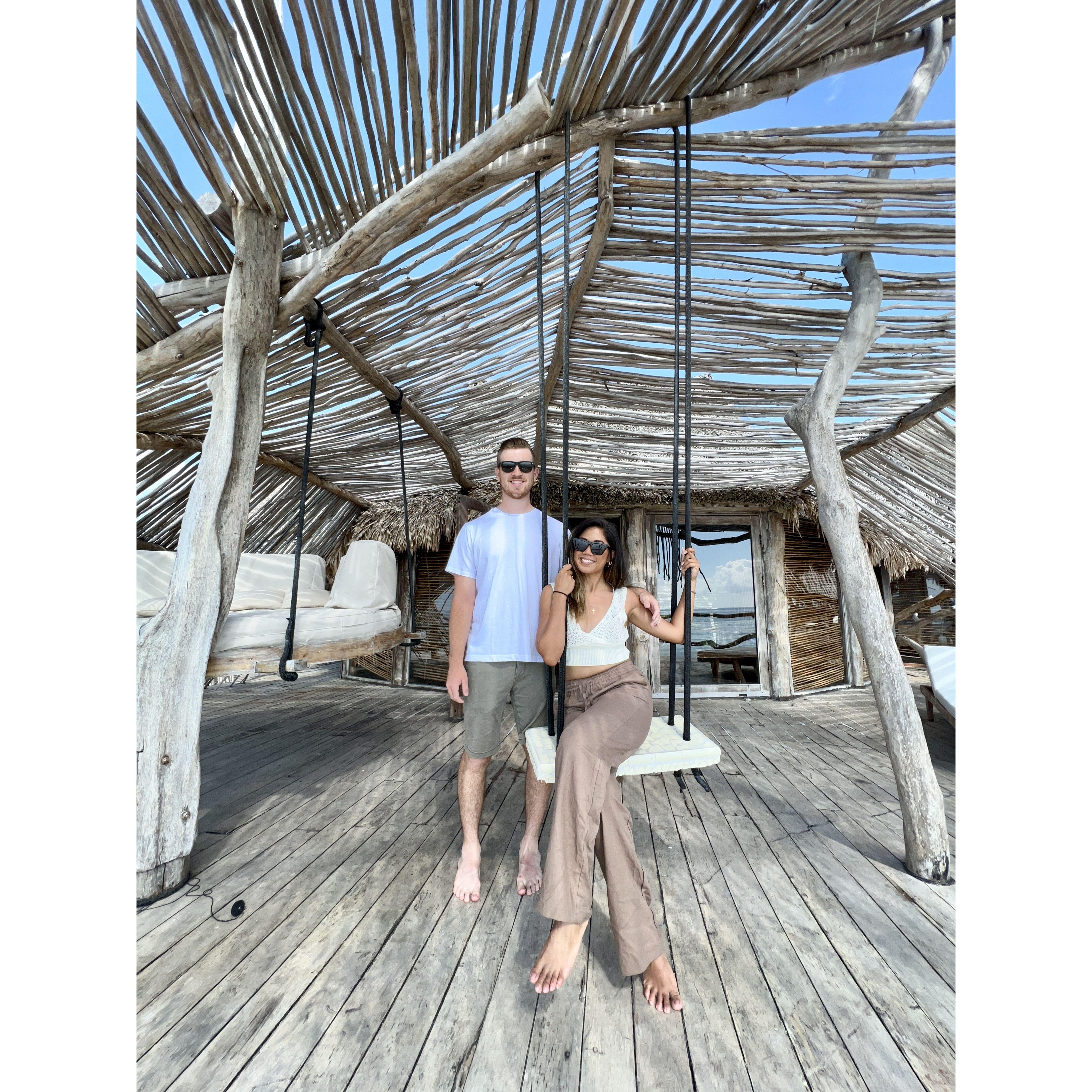 First time in Tulum, Mexico.