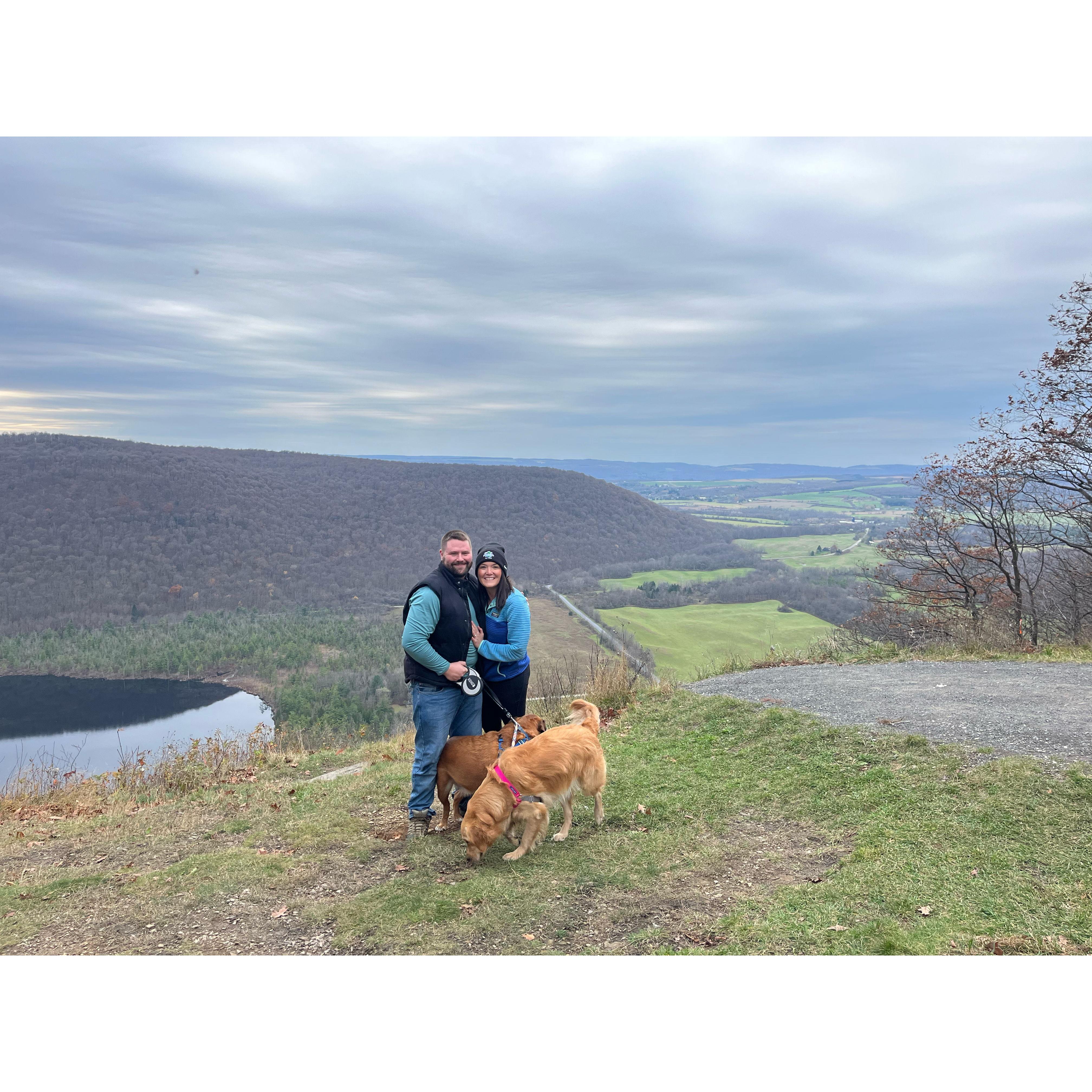 Where Jake proposed! Tinker Falls