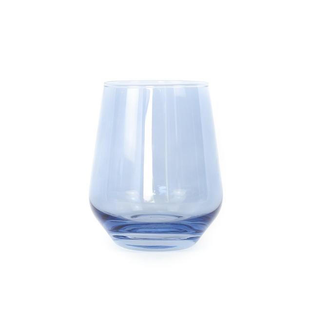 Estelle Colored Wine Stemless - Set of 6 {Cobalt Blue}