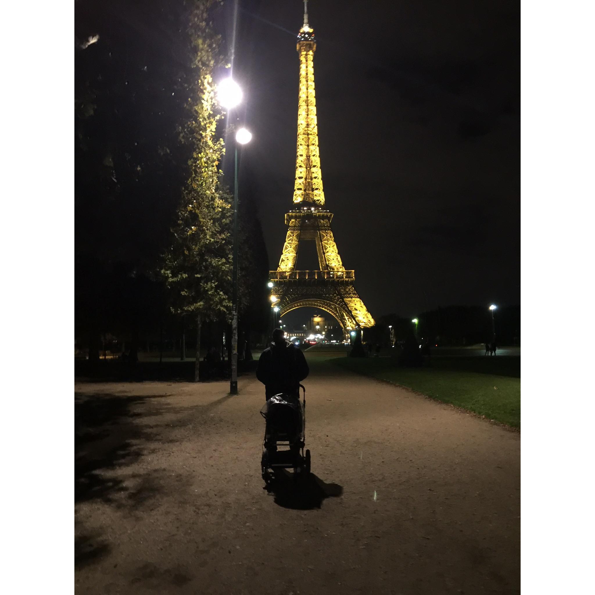 Our first holiday as a family of three. Paris, France in October 2015