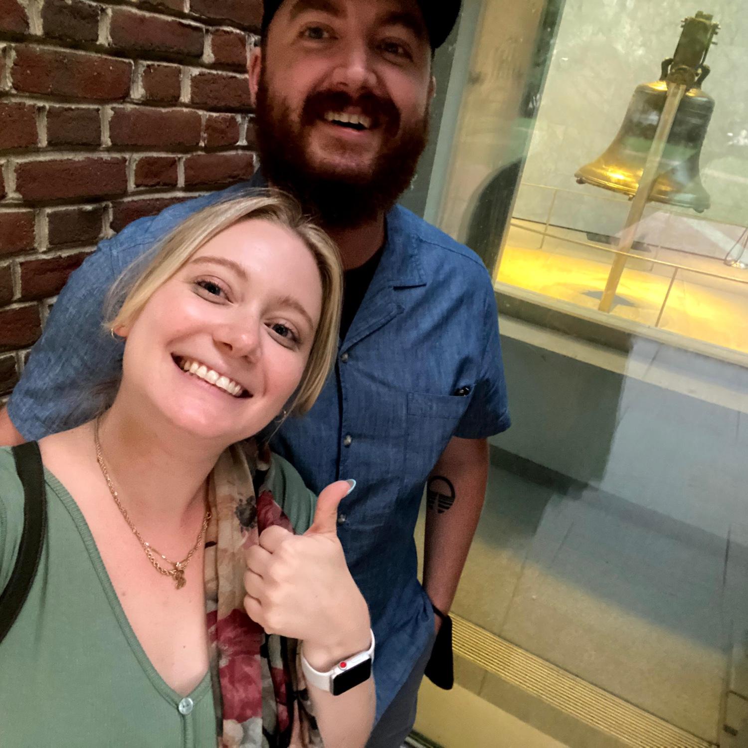 Andrew's first weekend visiting Philadelphia. August 2021.