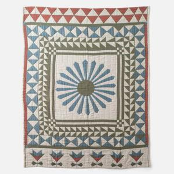 Schoolhouse Cotton Quilt
