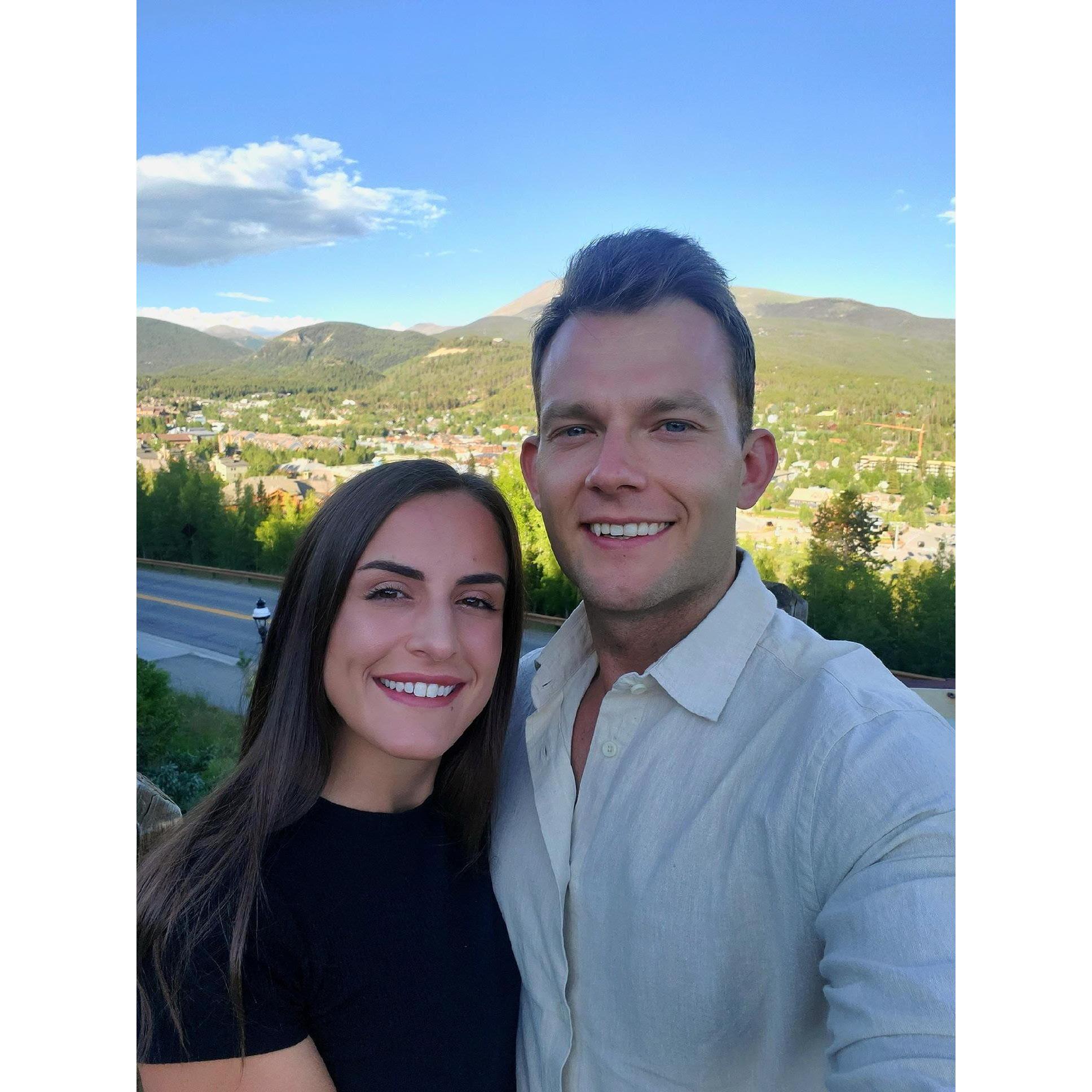 One of our many trips to Breckenridge, CO.