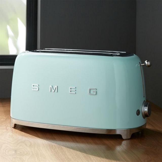 SMEG Mint Green 4-Slice Toaster