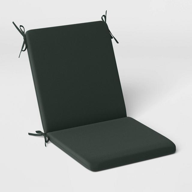 43"x20" Outdoor Chair Cushion Fern Shower Green - Room Essentials™: Water-Resistant, Fade-Resistant, UV-Protected, Recycled Polyester