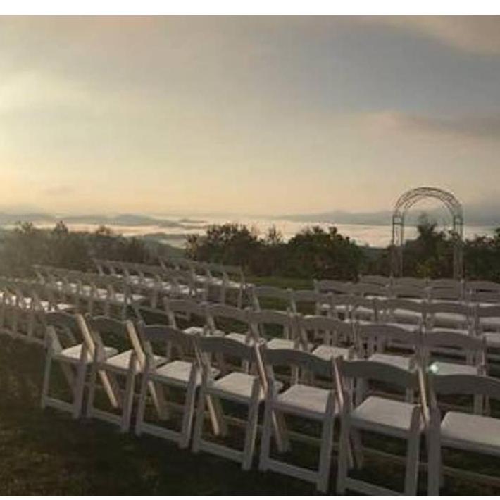 At the precipice of the mountain range, we'll join together in marriage!