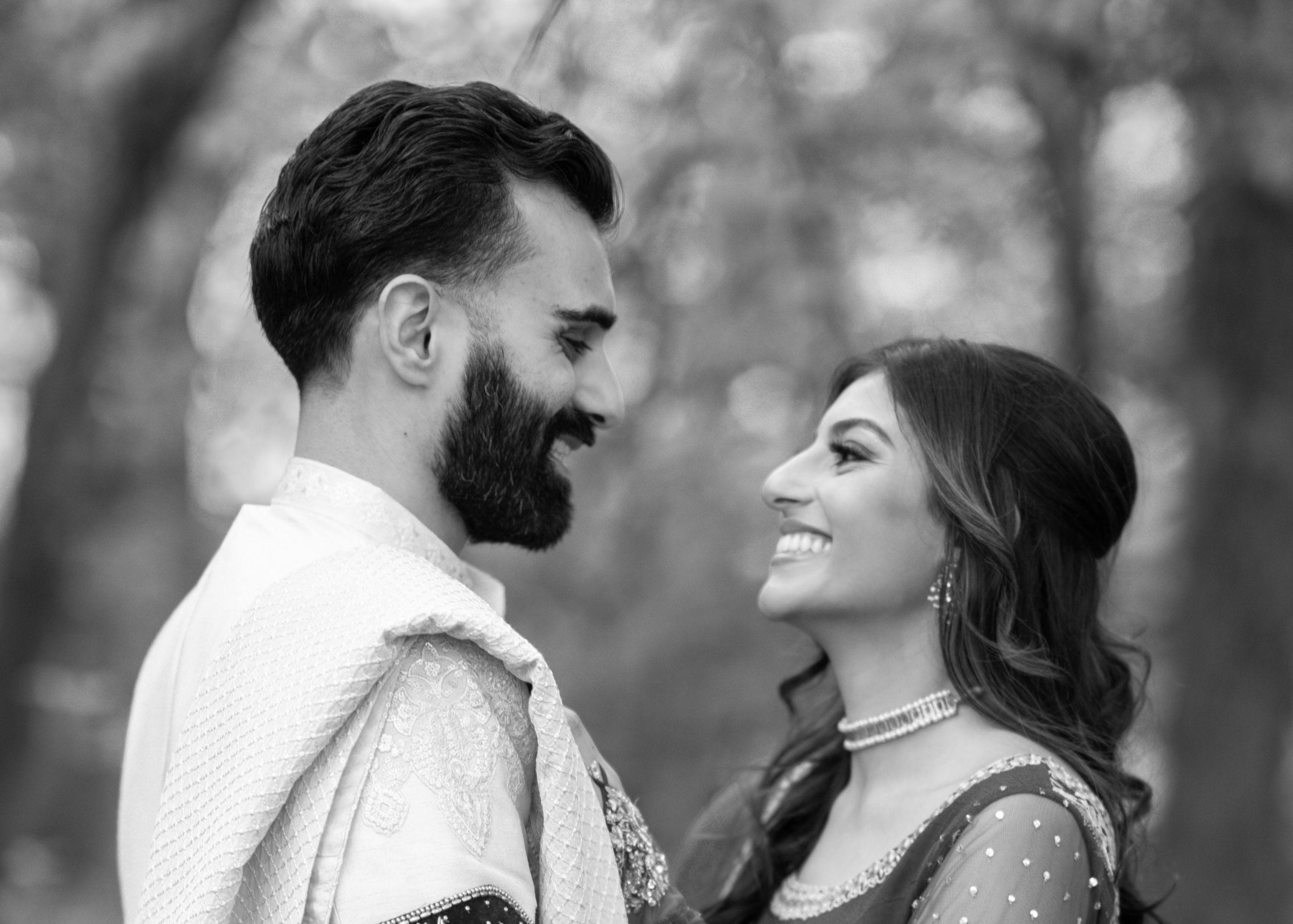 Rida Kazmi and Ghaneb Javed's Wedding Website