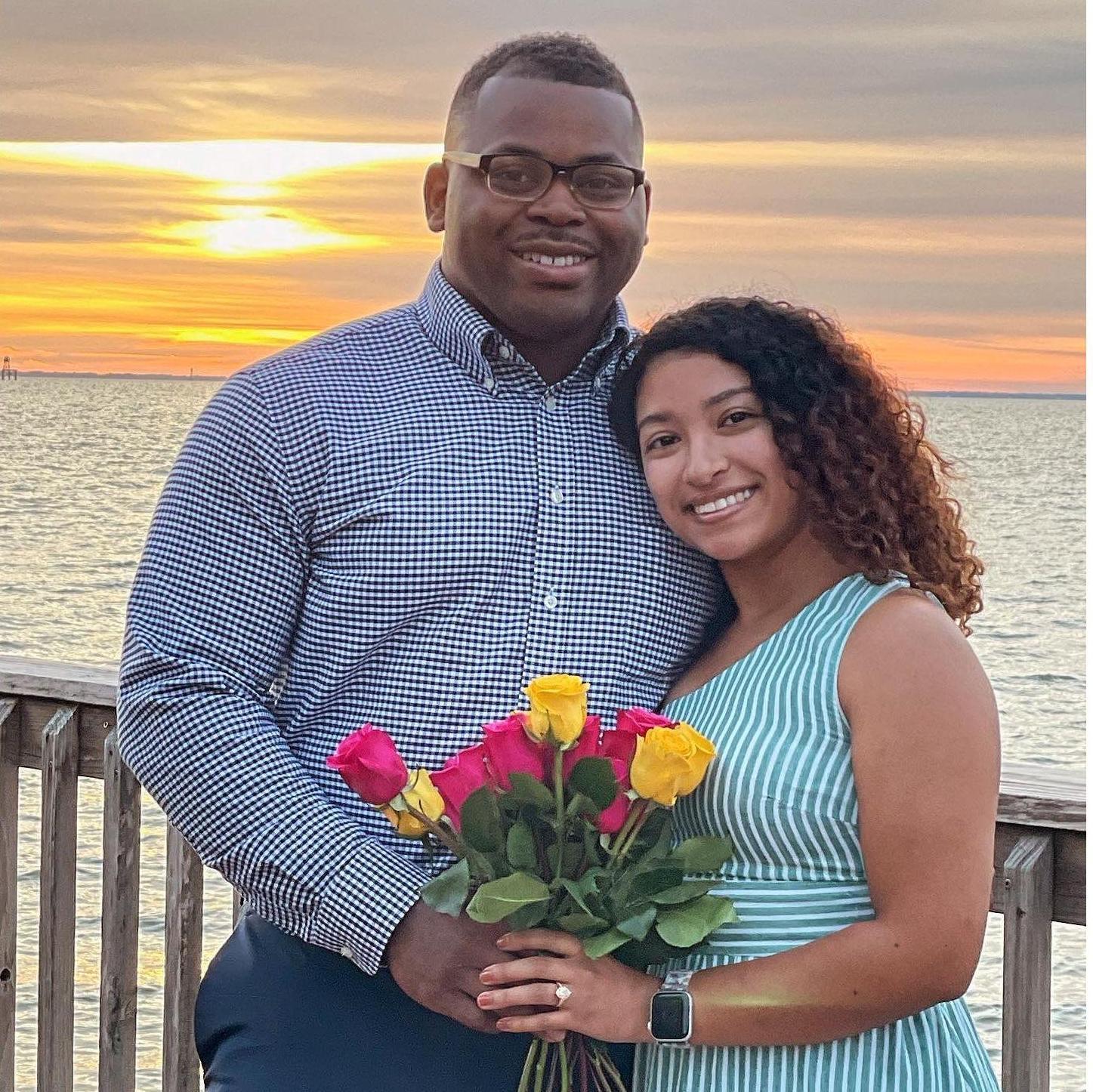 He asked...She said yes!