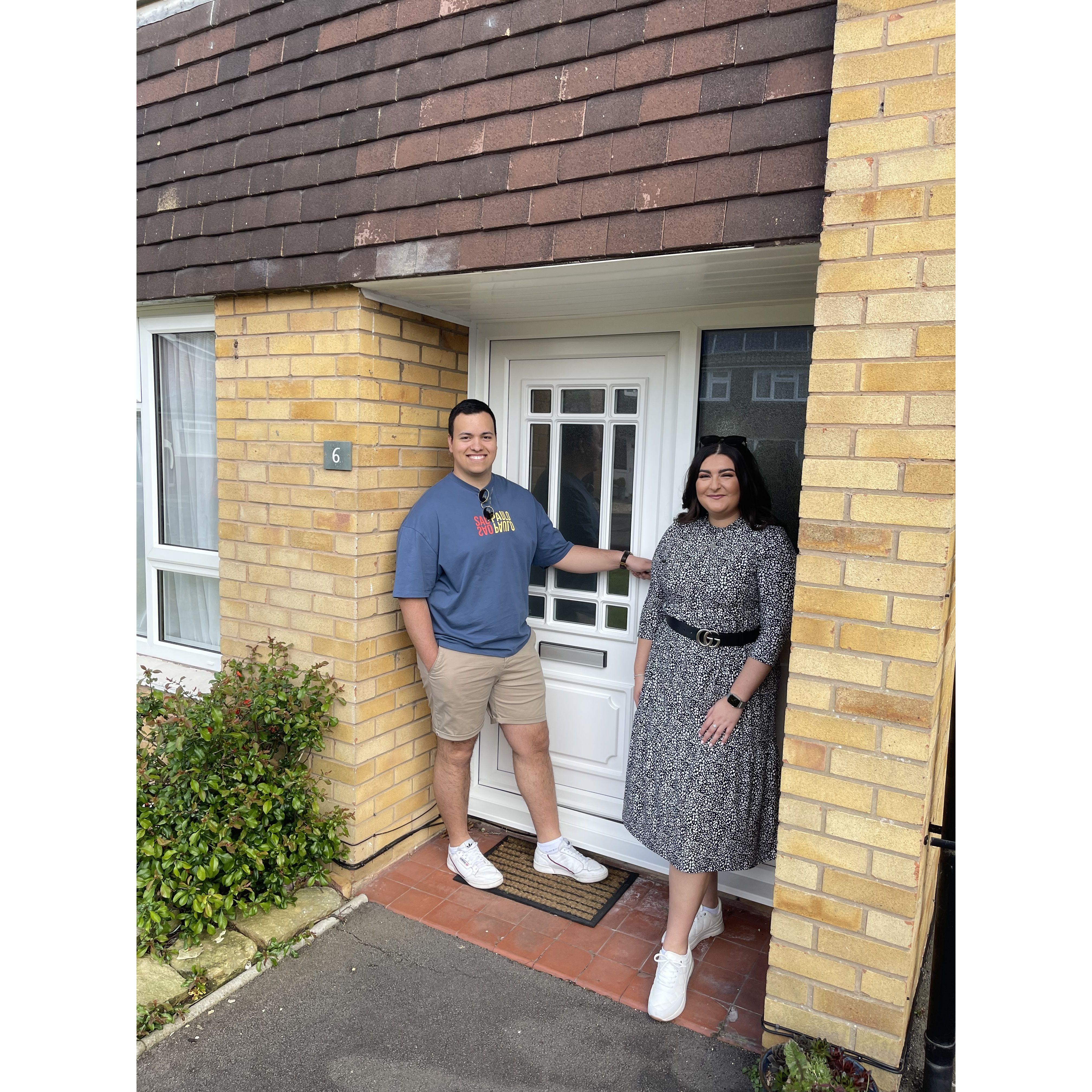 June 2022- We got the keys to our first home!