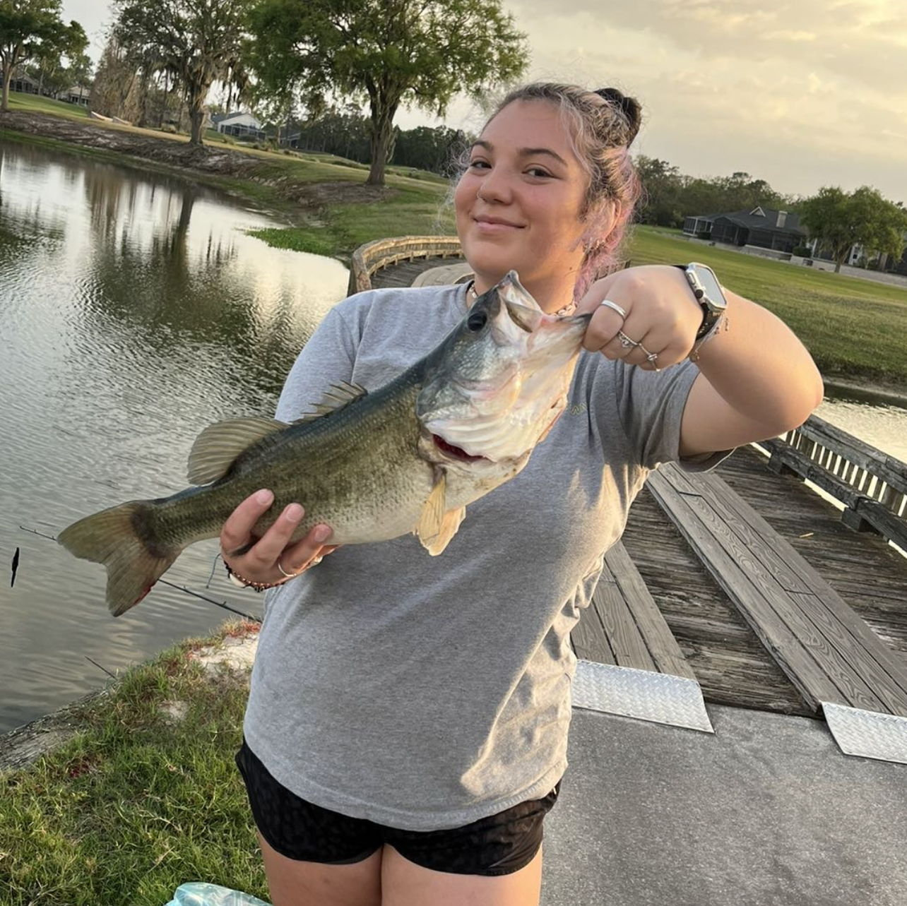 My biggest bass!!