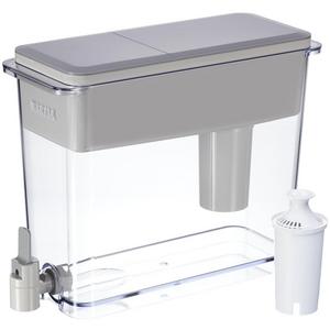 Brita Large 18 Cup UltraMax Water Dispenser and Filter - BPA Free - Gray