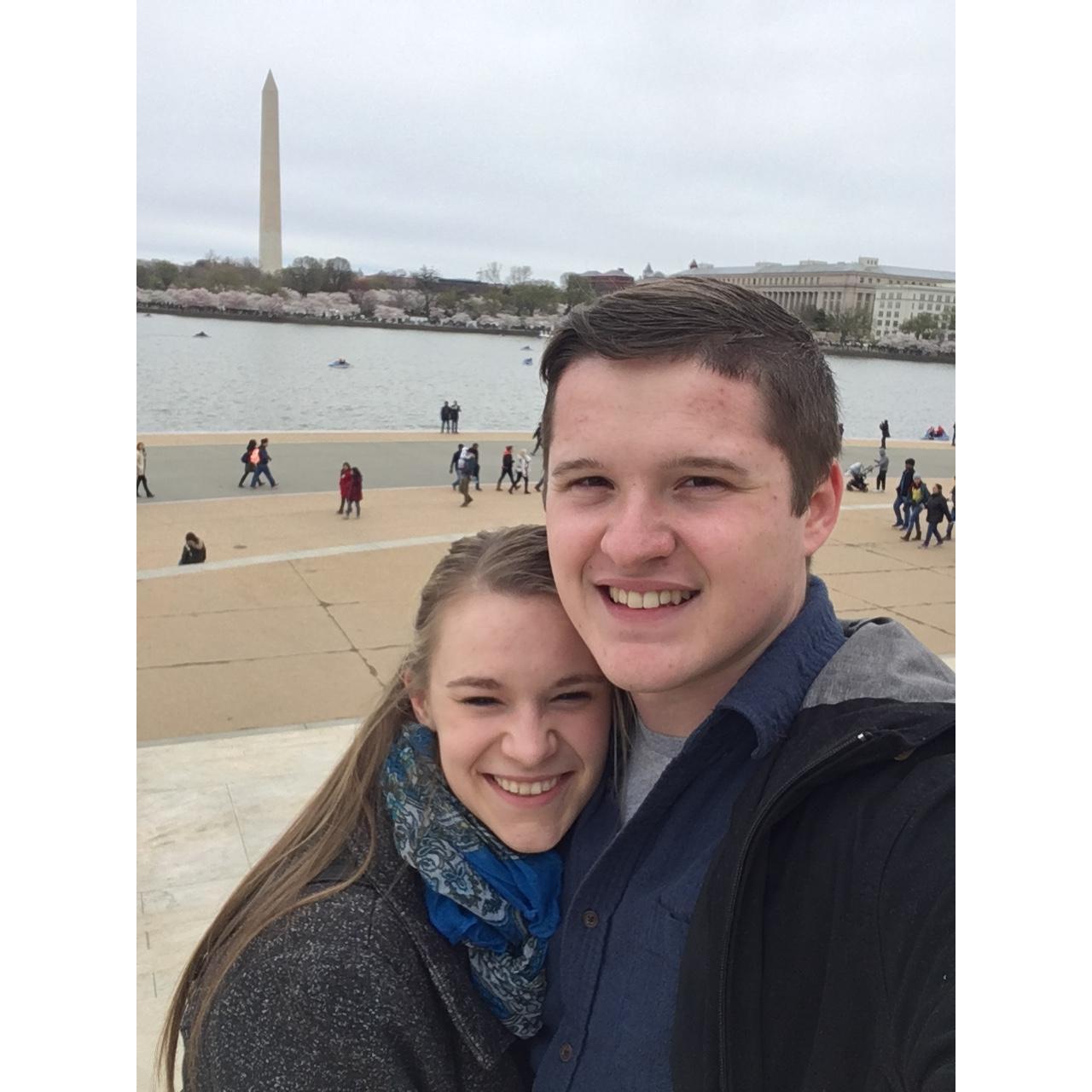 April 7th, 2018. School trip to Washington, D.C.