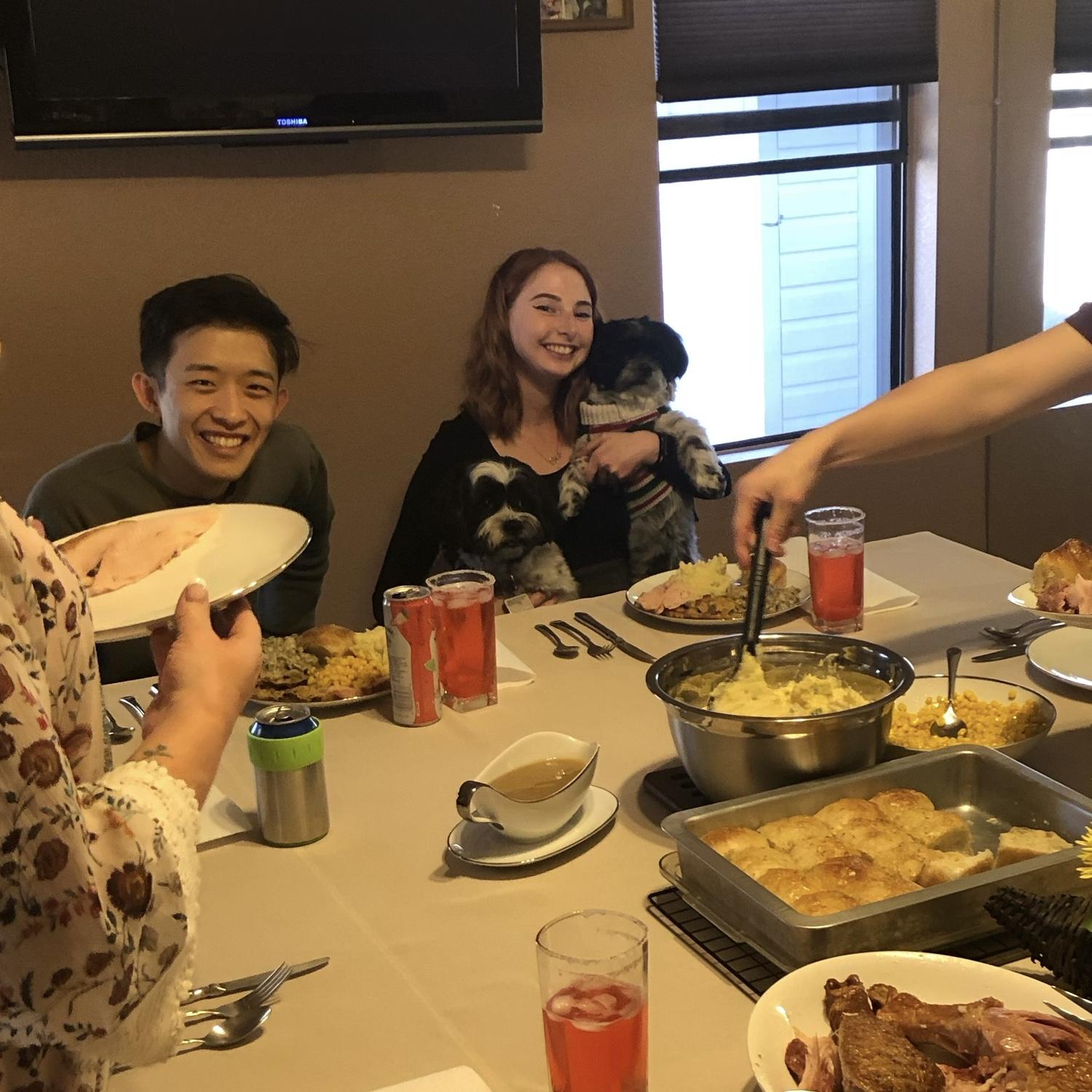 Our first Thanksgiving hosting and cooking the entire meal!