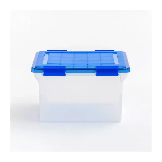 IRIS 32qt WeatherPro Letter and Plastic Legal File Box