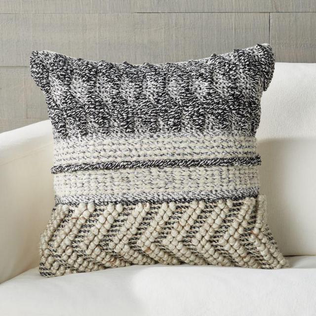 Varela Kilim Pillow with Down-Alternative Insert 18"