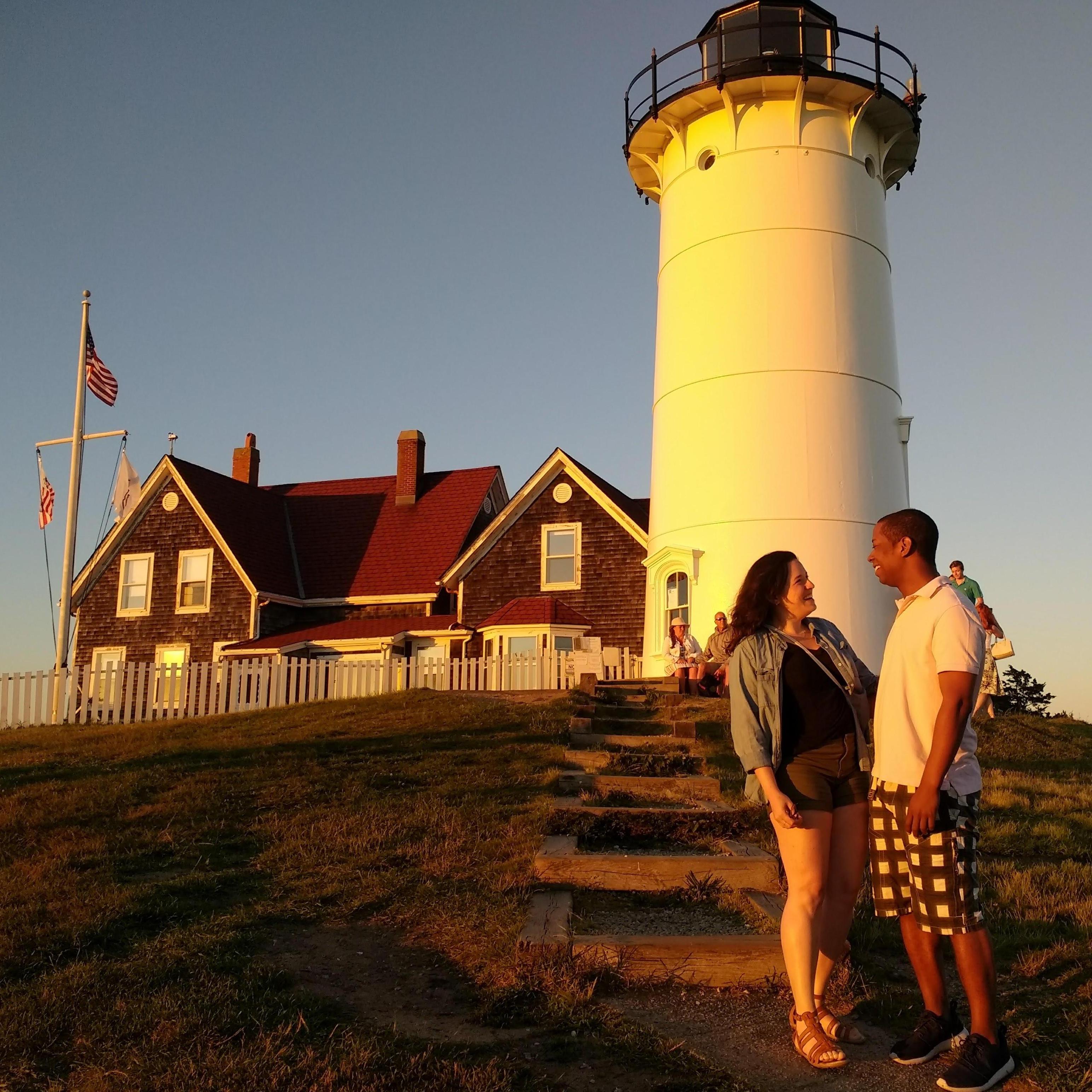 Fourth of July weekend on Cape Cod, trying and failing to take romantic pictures.