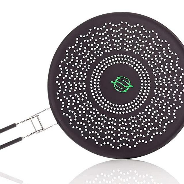 Greenful Products Splatter Screen | Splatter Guard | 11" & 13" | Best Splatter Screen For Frying Pan - Protects From Hot Oil Splash - Strainer | Lifetime Replacement