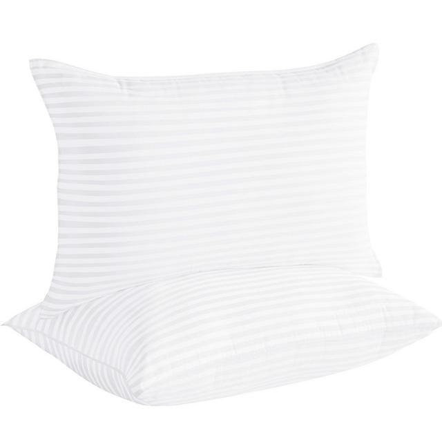 California Design Den 2-Pack Bed Pillows Queen Size Set of 2, Cooling Luxury Hotel Pillows, for Back, Stomach or Side Sleepers, 20 x 30 Inches