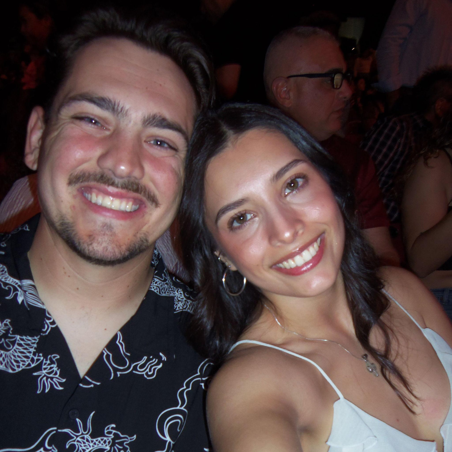 Bruno Mars concert celebrating 6mo away from wedding!!