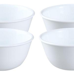 Corelle Livingware 12 Ounce Bowl, Winter Frost White - Set of 4