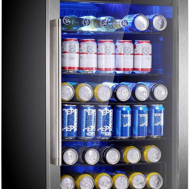 Beverage Refrigerator - Mini Fridge Glass Door
