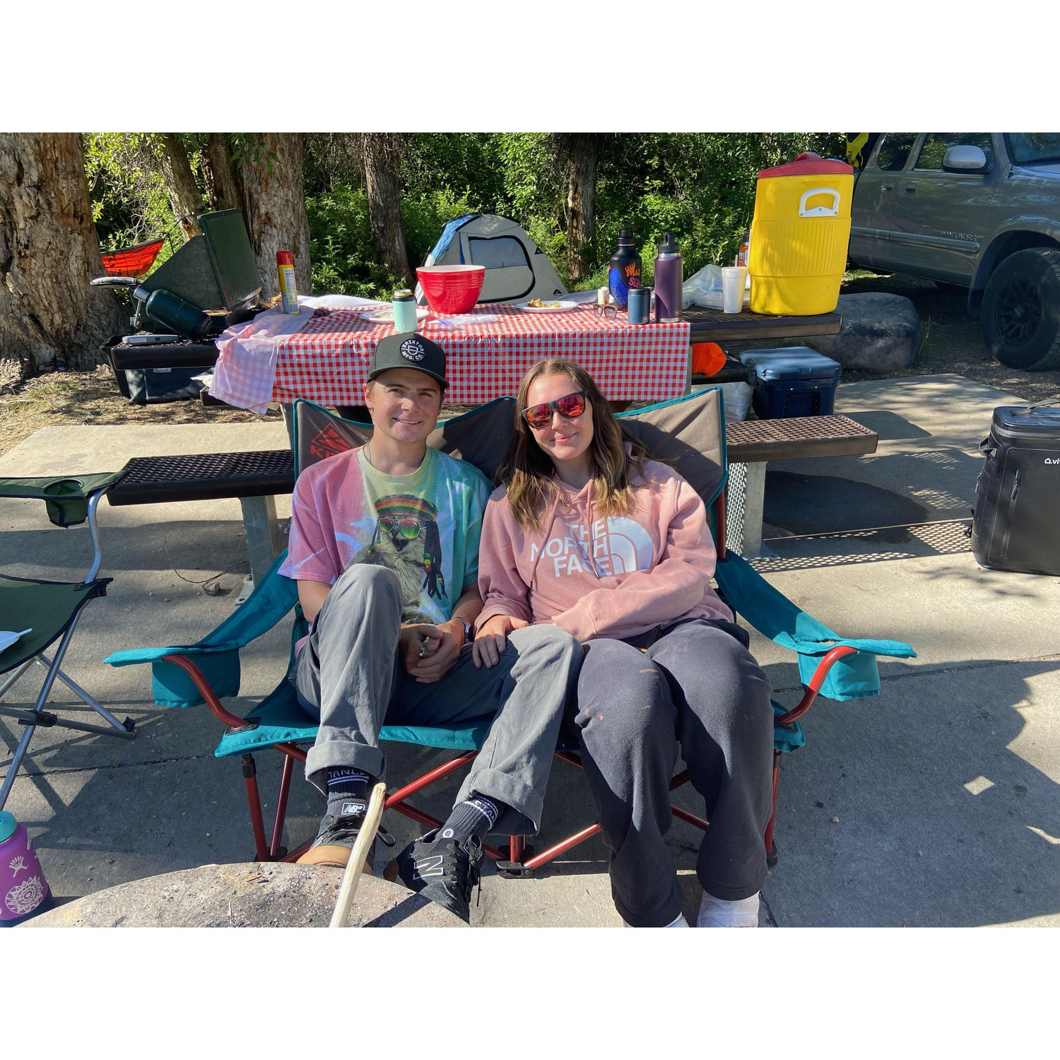 camping at Causey