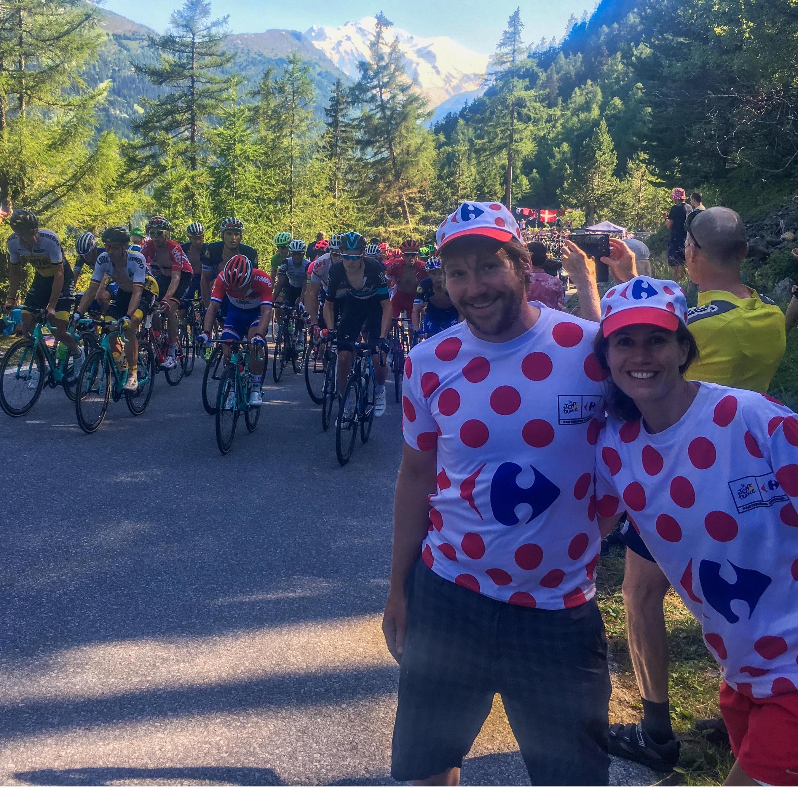 That time we joined the Tour de France Peleton