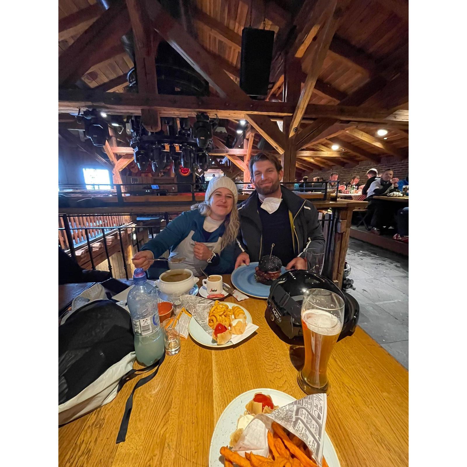 Skiing in Sankt Anton, Austria, Jan '22