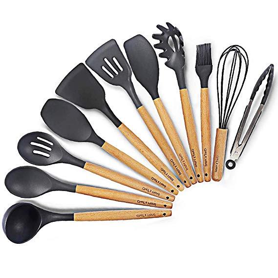 11 Piece Kitchen Silicone Cooking Utensil Set (Includes Tax)