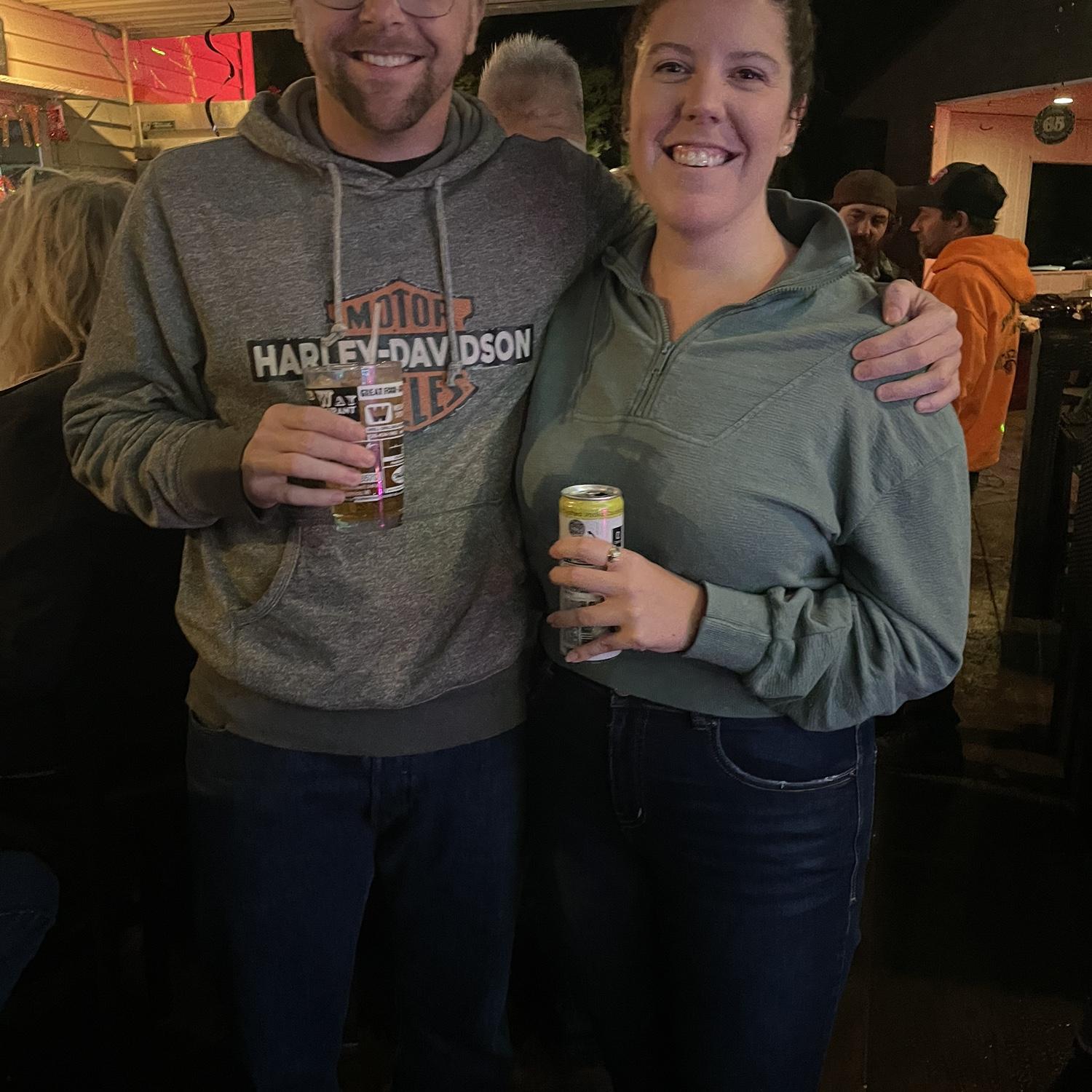 October 2023 - The Four Way Bar in Suamico is our second date spot. So it will always be a memorial place for us.