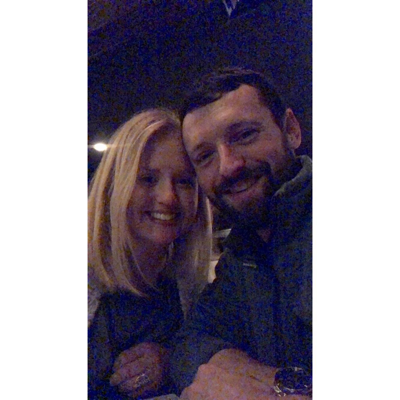Our first date! Whitefish MT