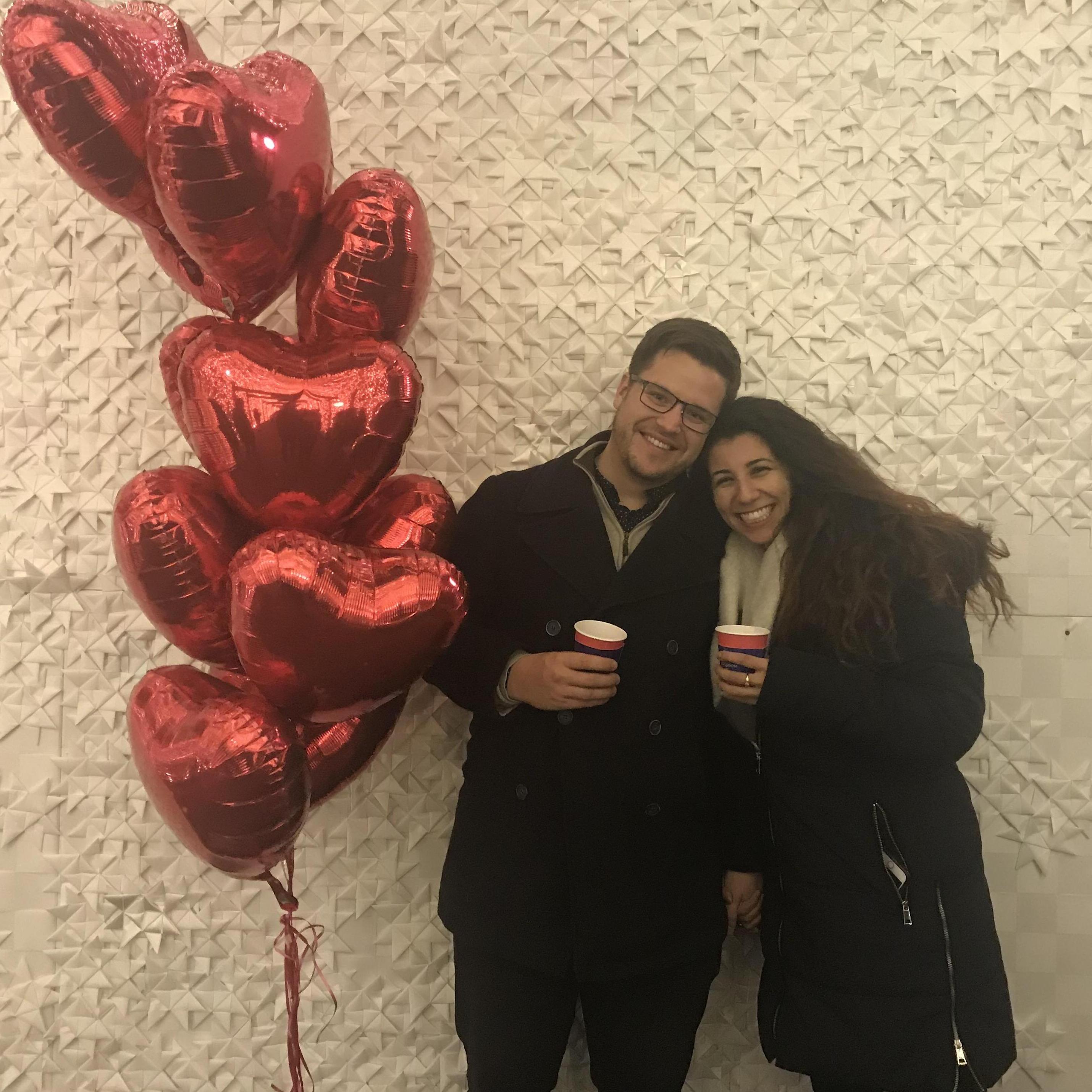 2018 (one month before I proposed). Let's just say Roberta didn't need convincing this time around for the Christmas market.