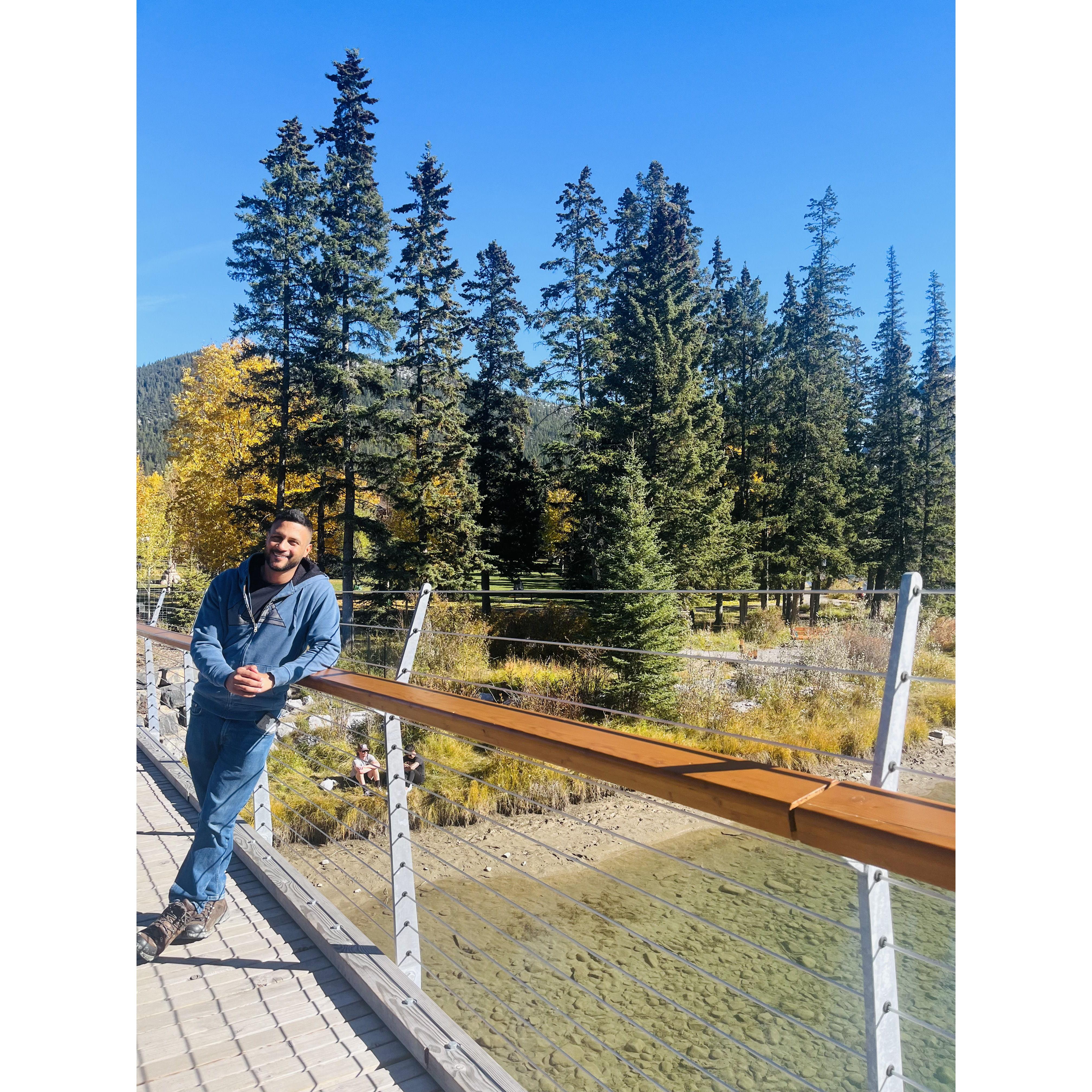 Nick had the best time on his first visit to Calgary