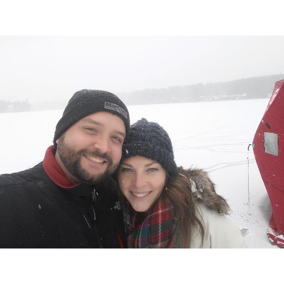 Ice fishing