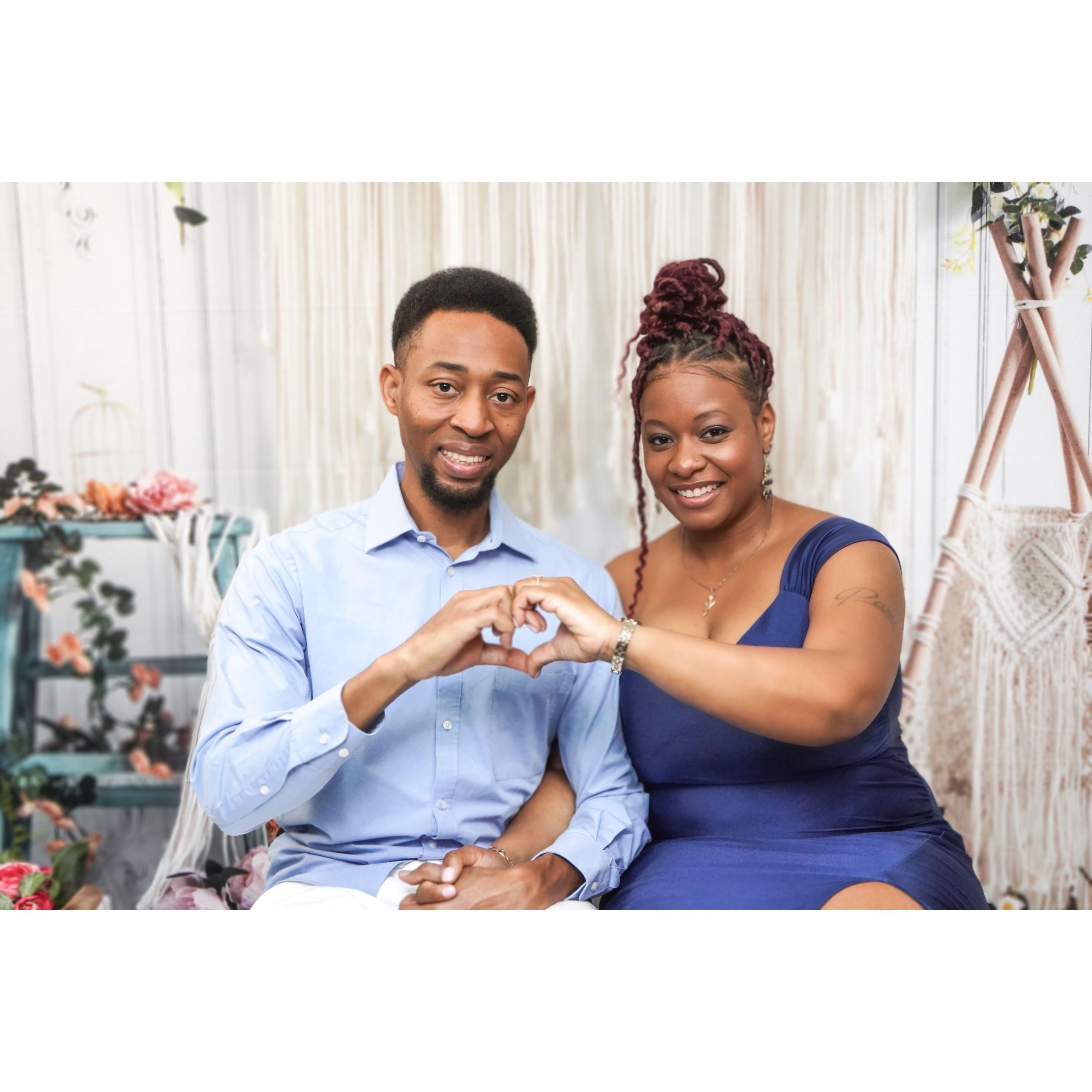 Engagement session @ Melanin Photography