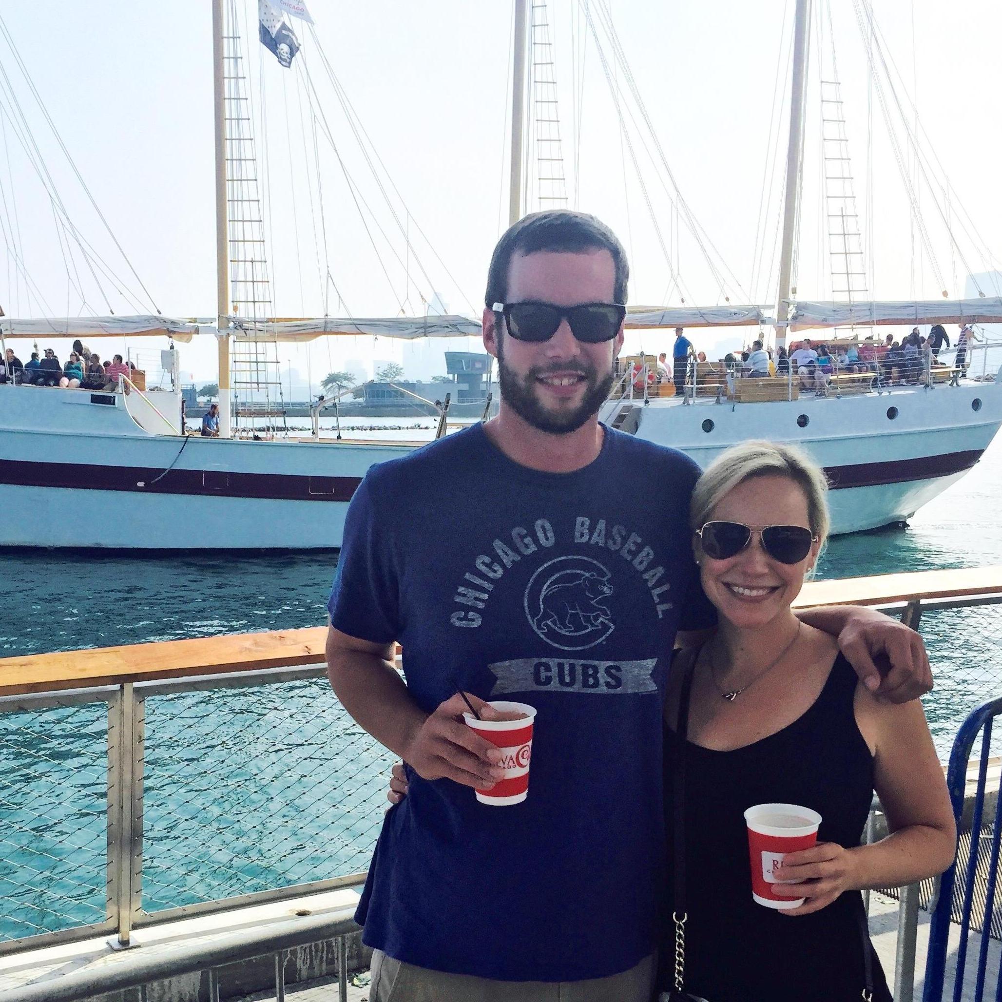 At Navy Pier in Chicago
