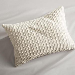 Lindstrom Ivory Bed Pillow 22x15 with Feather Down Insert