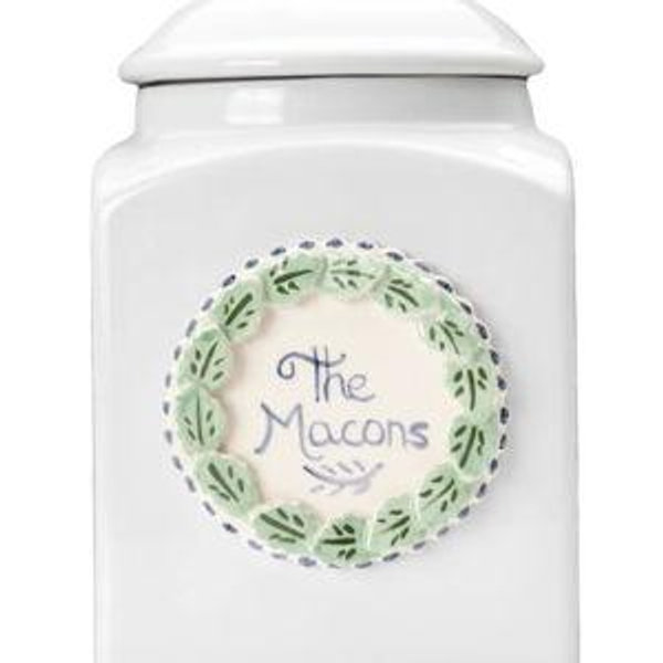Personalized Wreath Jar