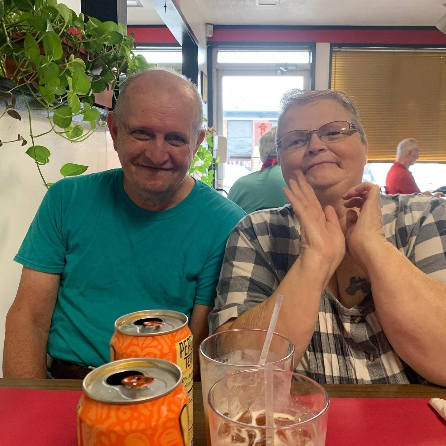 Breakfast with Lindi's parents, a wonderful tradition