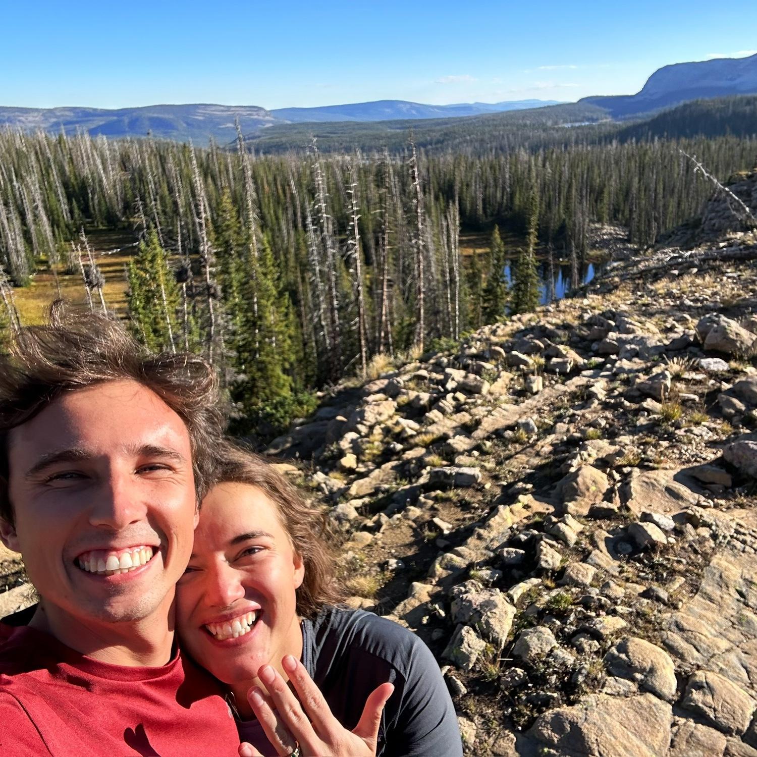 Engaged!! Uinta Mountains. Fall 2023.