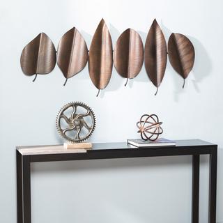 Sulina Metal Leaves Wall Sculpture