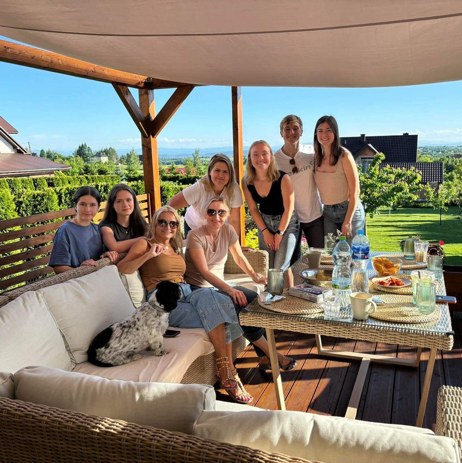 May 15, 2024, meeting and spending time with Victors Polish family in the countryside of Krakow. So much love!!!