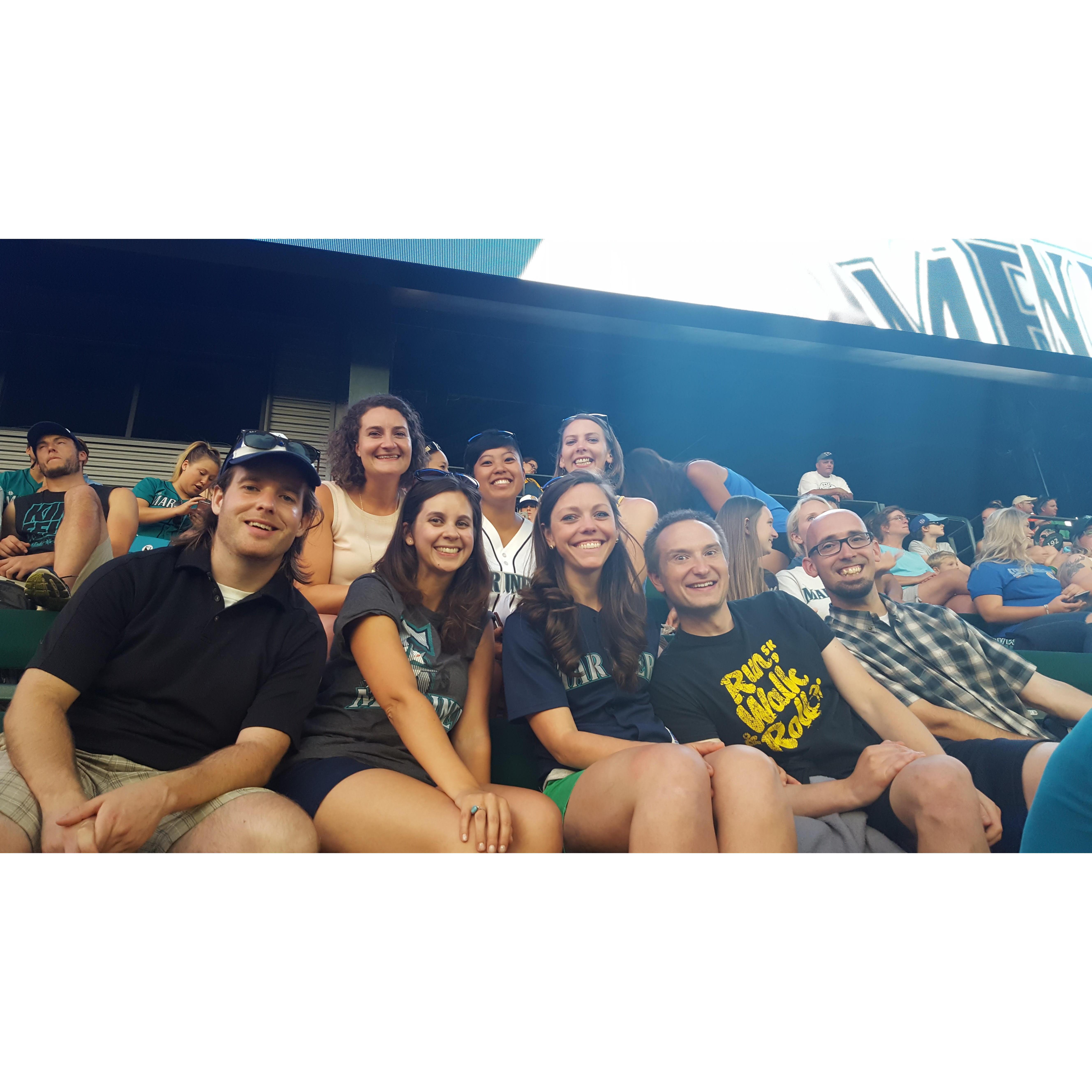 Mariners game with friends!