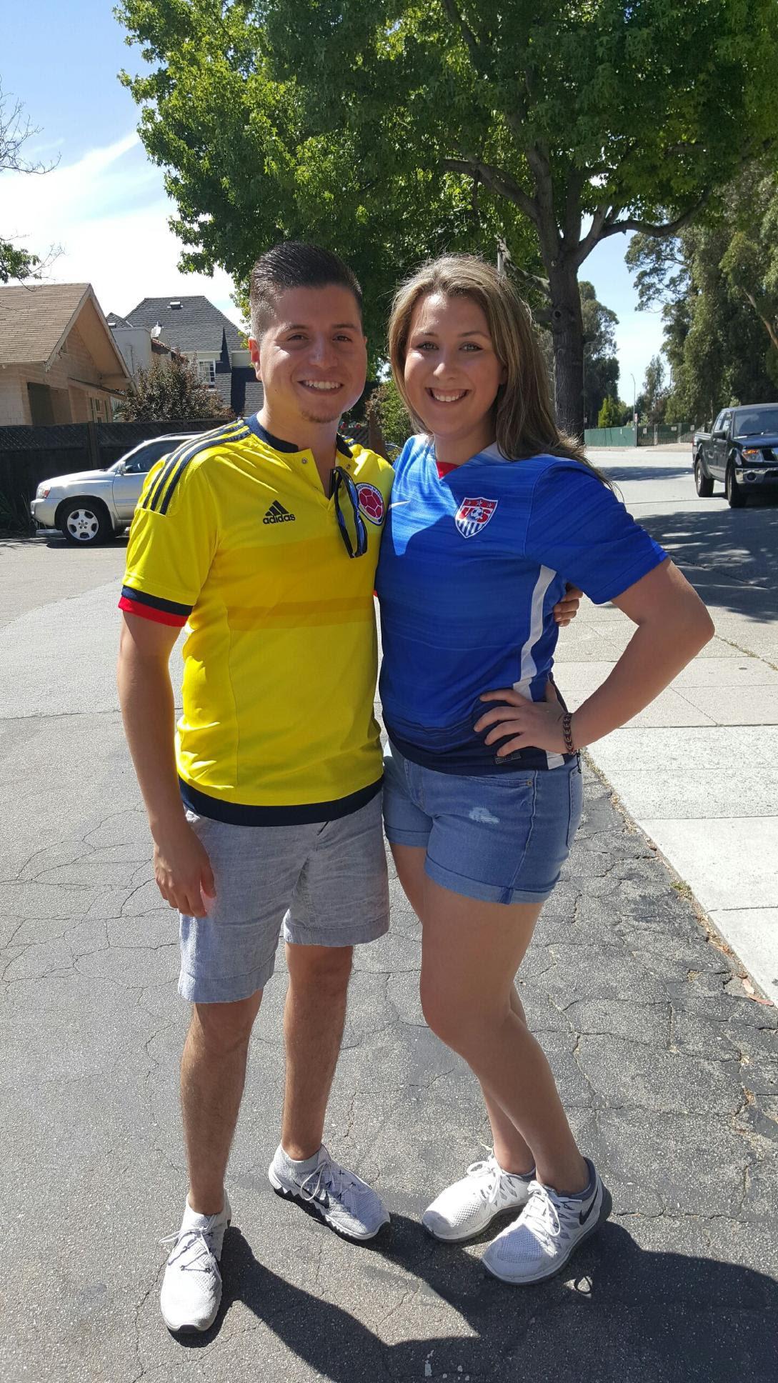 Colombia vs. USA Soccer Game, June 2016