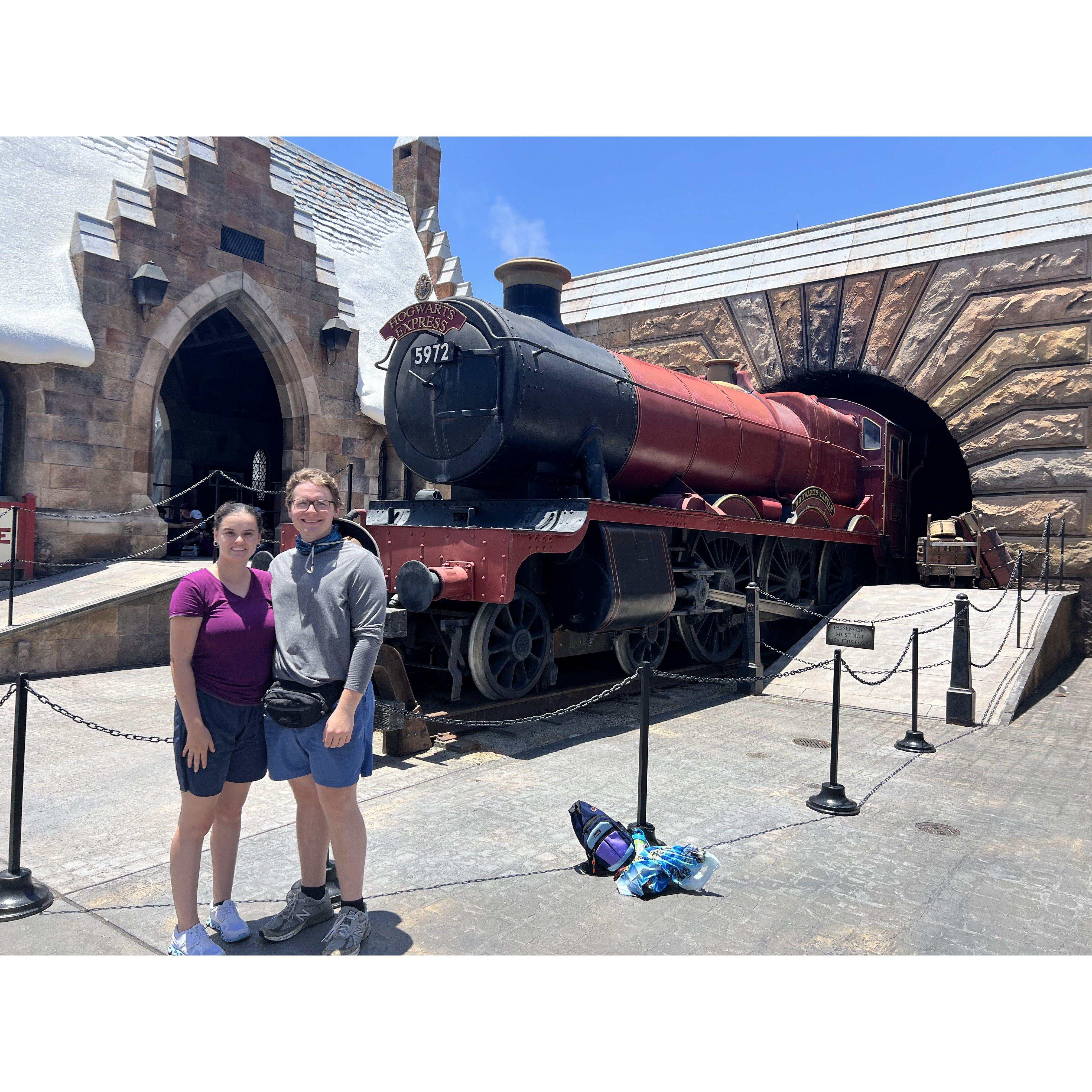 Hogwarts Express at Universal Studios