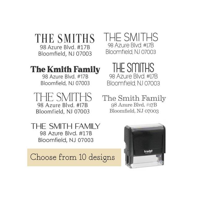Personalized Return Address Stamp | Self Inking Return Address Stamp | Personalized Address Stamp | Custom Stamp