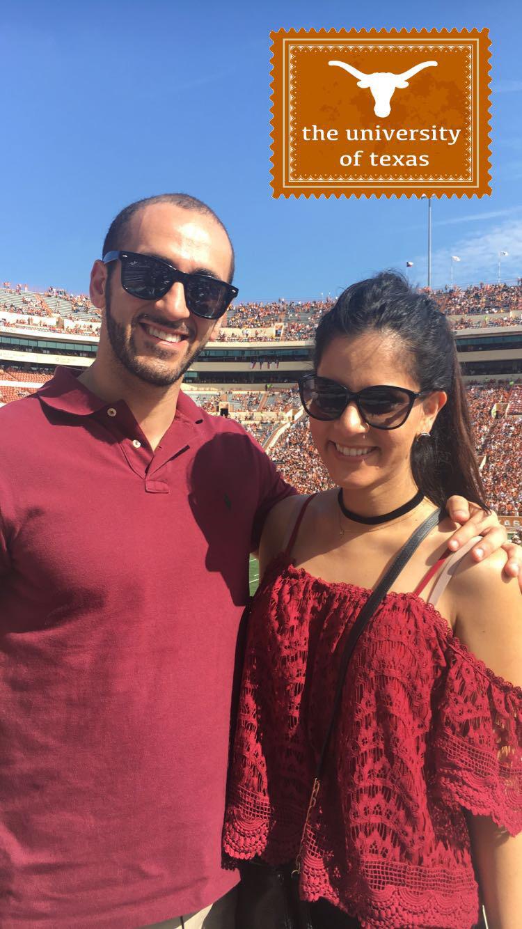 UT Austin Football Game!