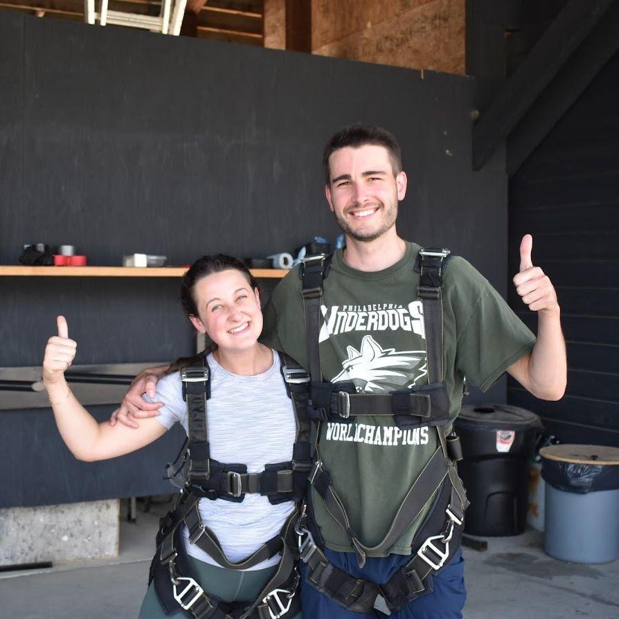 Skydiving in Banff, CA